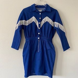 Fashion Brand Denim Cowgirl Dress